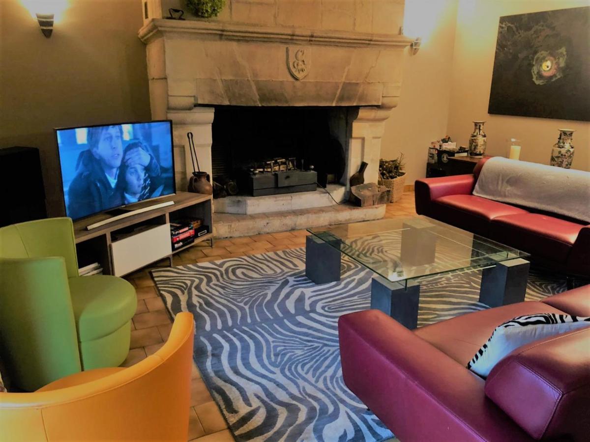 Le Vieux Pressoir Bed & Breakfast Pont-Évêque Dış mekan fotoğraf